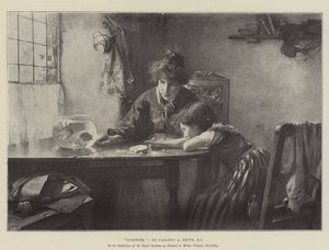 Goldfisch (Lithografie) von Walter Granville Smith