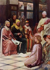 Der junge Jesus im Tempel
