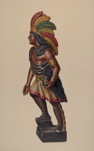 Zigarrenladen-Indianer, ca. 1937