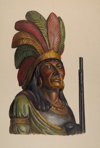 Zigarrenladen-Indianer