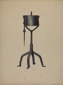 Öllampe, ca. 1938