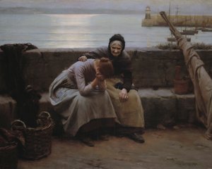 "Nie trug der Morgen zum Abend, ohne dass ein Herz brach" von Walter Langley