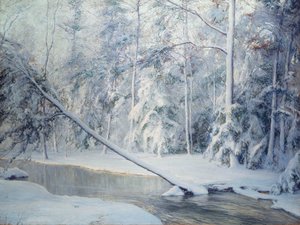 Der geneigte Baum von Walter Launt Palmer