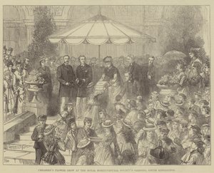 Blumenschau für Kinder in den Gärten der Royal Horticultural Society, South Kensington von Walter Paget