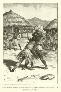 Illustration für König Salomons Schatzkammer von H. Rider Haggard von Walter Paget