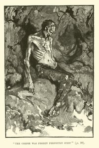 Illustration für König Salomons Schatzkammer von H. Rider Haggard von Walter Paget