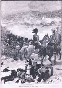 Die Highlander bei Alma 1854 n. Chr. von Walter Paget