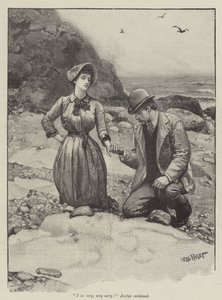 Die Verfolgung des Geliebten, von Thomas Hardy von Walter Paget