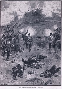 Der Angriff auf das Redan 1855