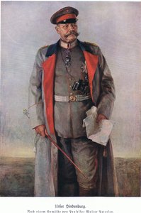 Hindenburg, aus Hindenburg veröffentlicht von Daterlandijrcher Derlag & H Weller Berlin
