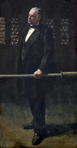 Charles Bradlaugh an der Bar im House of Commons von Walter Richard Sickert