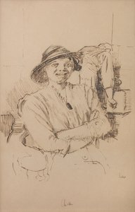 Huhn, um 1914 von Walter Richard Sickert
