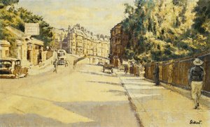 London Street, Bath, Blick Richtung Walcot