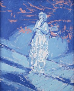 Miss Hilda Glyder auf der Bühne von Walter Richard Sickert