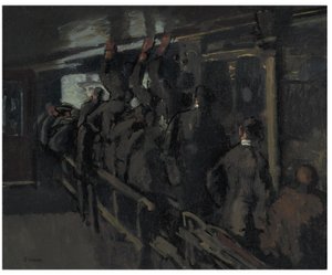 Die Galerie im Alten Mogul von Walter Richard Sickert