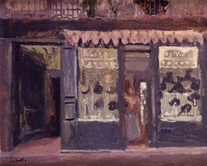 Der Hutladen von Walter Richard Sickert