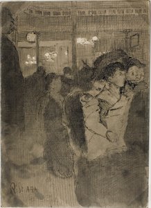 Das alte Bedford (recto); Die Galerie des alten Bedford (verso)