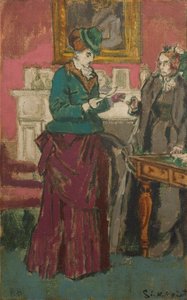 Der Vorschlag [Nach Robert Barnes], ca. 1931-32 von Walter Richard Sickert