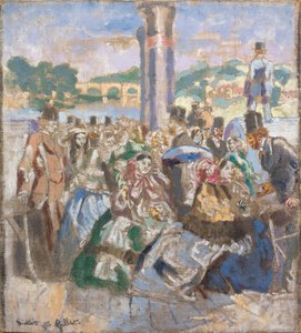Der Fluss [Nach John Gilbert], um 1930-31 von Walter Richard Sickert