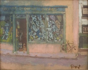 Der Laden, Chagford von Walter Richard Sickert