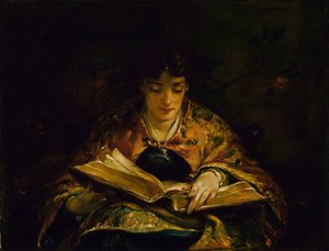 Unter den alten Dichtern, 19. Jahrhundert von Walter Shirlaw