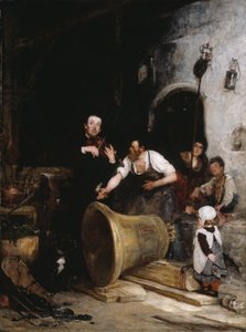 Die Glocke stimmen, 1874 von Walter Shirlaw