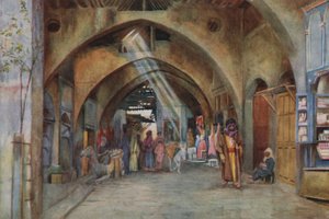 Die Hamareh, Damaskus von Walter Spencer Stanhope Tyrwhitt