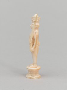 Weißer Bauer, Schachfigur, Indien