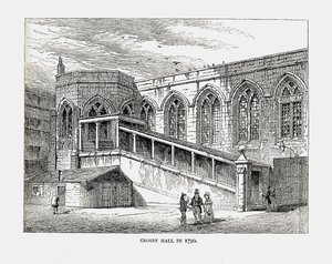 Crosby Hall im Jahr 1790