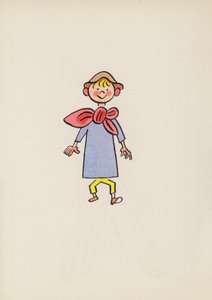 Figuren aus Kinderbüchern: Tom Thumb von Walter Trier