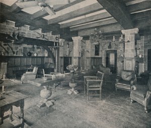 Der Freibeuter-Raum, Carlyle Club, Piccadilly, 1915 von Waring and Gillow