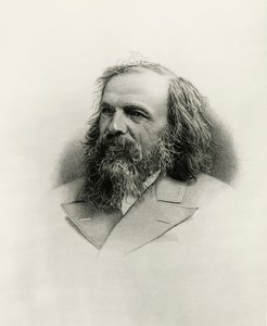 Porträt von Dmitri Iwanowitsch Mendelejew