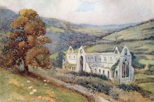Tintern Abbey von Südosten