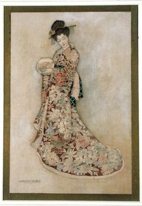 Geisha-Mädchen
