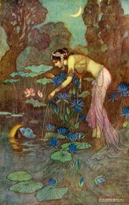 Sita findet Rama unter Lotusblüten, 1913