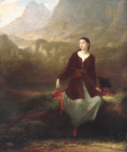 Das spanische Mädchen in Träumerei, 1831 von Washington Allston