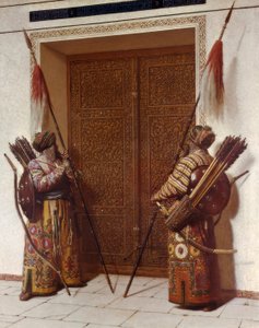 Vor der Tür Timurs von Wassili W. Werestschagin