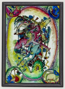 Apokalyptische Reiter II von Wassily Kandinsky