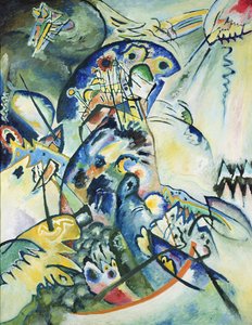 Blauer Kamm, 1917 von Wassily Kandinsky