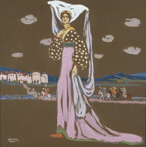 Die Nacht (Spazierende Dame)