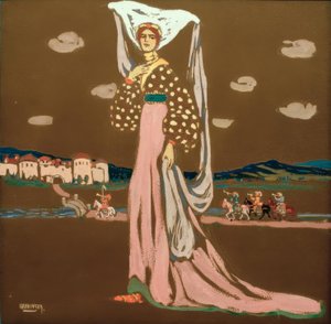 Die Nacht (Spazierende Dame)
