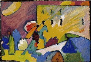"Studie für Improvisation 3" Gemälde von Wassily Kandinsky von Wassily Kandinsky