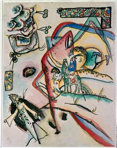 Der Reiter von Wassily Kandinsky