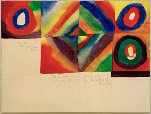 Farbstudien von Wassily Kandinsky