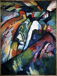 "Improvisation 7" Gemälde von Vassily Kandinsky (oder Wassily Kandinski oder Kandinskij) von Wassily Kandinsky