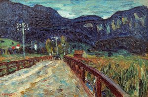 Kochel – Die Brücke von Wassily Kandinsky