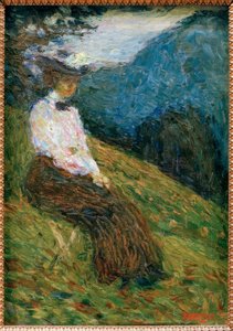 Kochel – Gabriele Münter von Wassily Kandinsky
