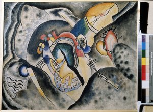Der schwarze Strich von Wassily Kandinsky
