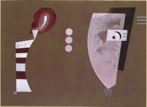 Mitten Kreise von Wassily Kandinsky