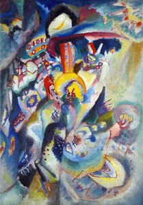 "Moskau II" Gemälde von Vassily Kandinsky